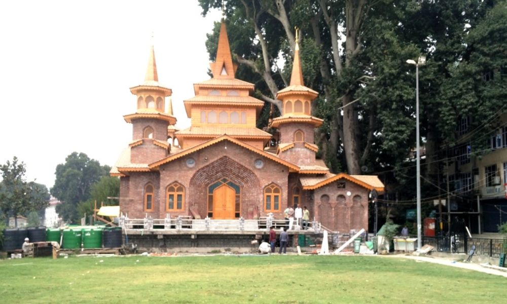 Mysticism- Sufism in Kashmir - Mosque at polo view bund Srinagar