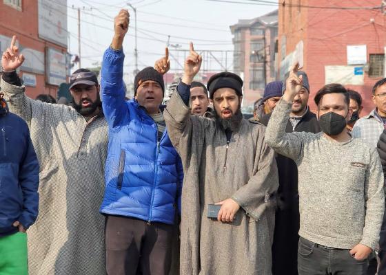 Residents protest as army digs playfield in Srinagar’s Chattabal, say ‘apprehensive about land grabbing’