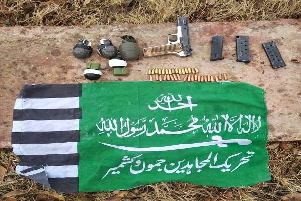 Pistol, 5 grenades recovered in JK's Poonch district, says police